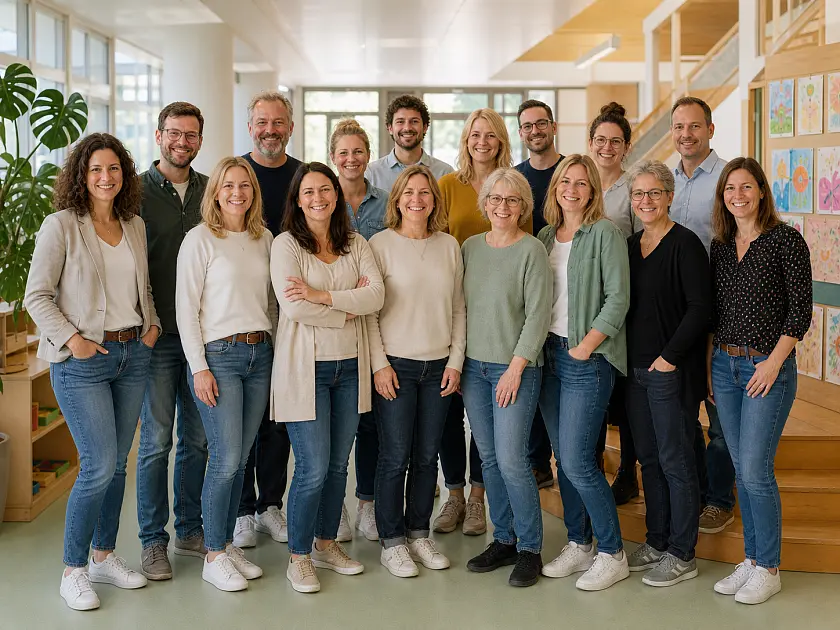 fiktives Kollegium an der fiktiven Schule Weserwiese