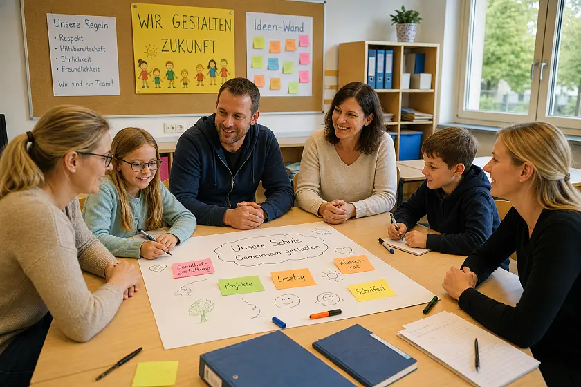 fiktives Bild zu Gemeinsam Schule gestalten