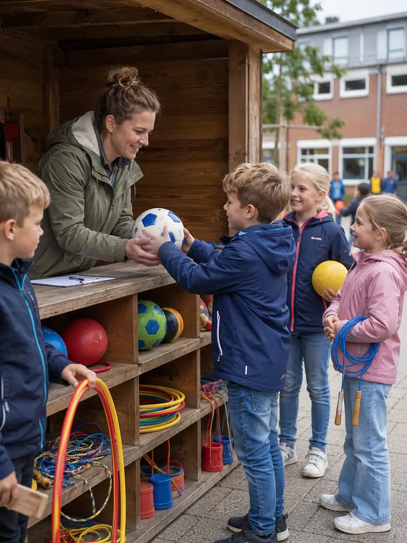 fiktive Pause einer fiktiven Grundschule