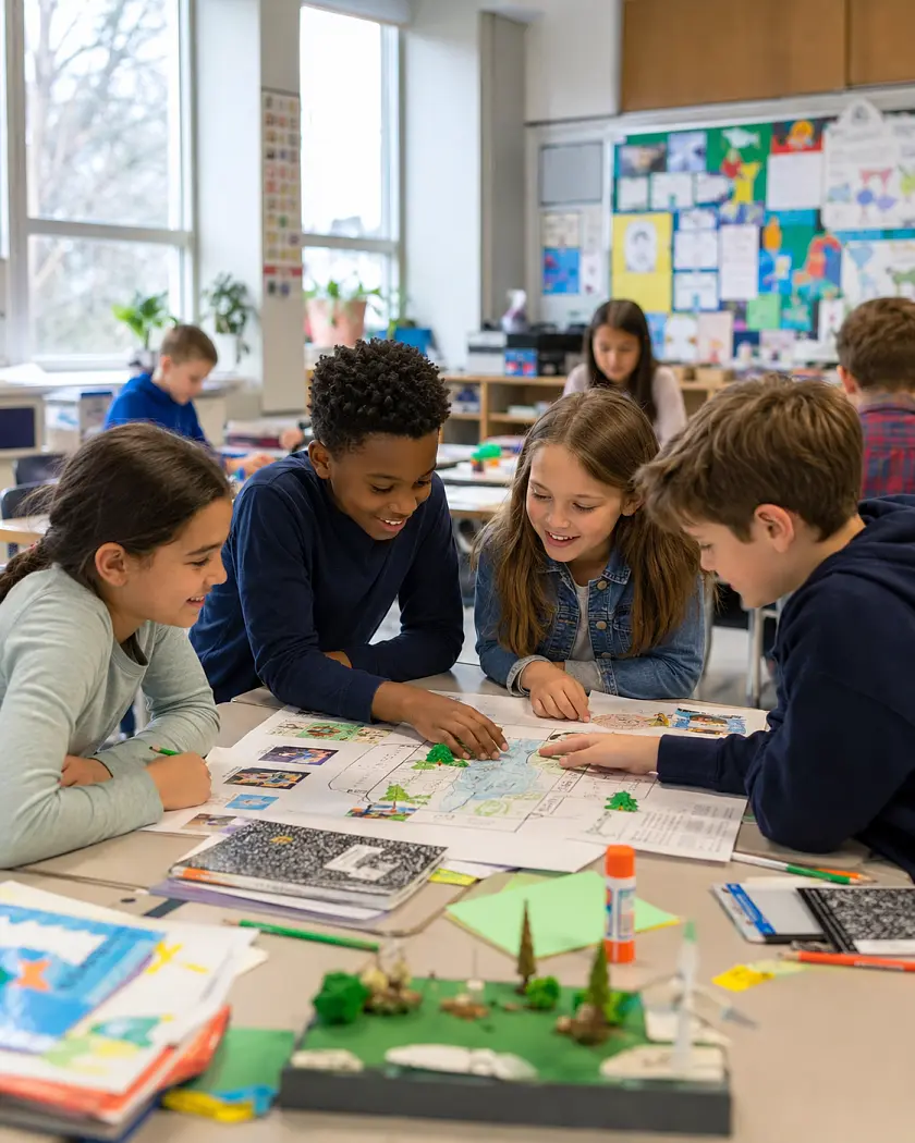 fiktives Projekt einer fiktiven Grundschule