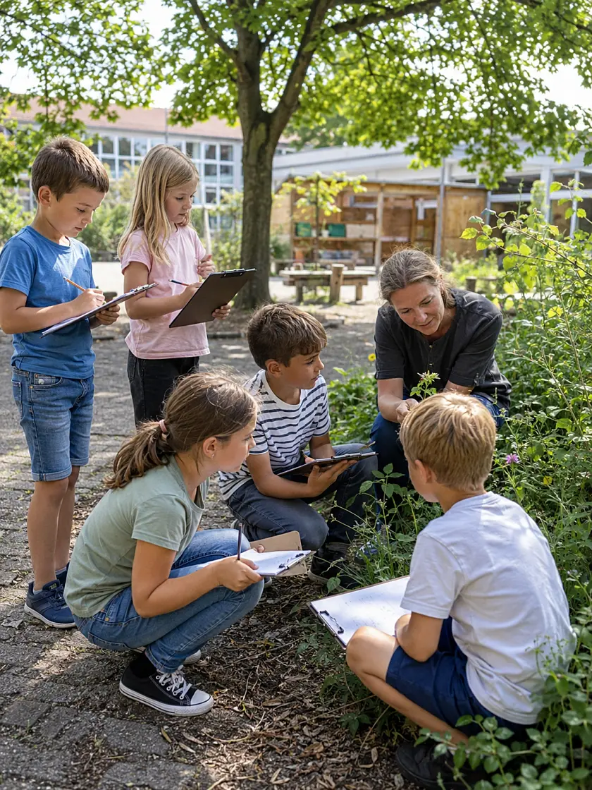 fiktives Projekt einer fiktiven Schule