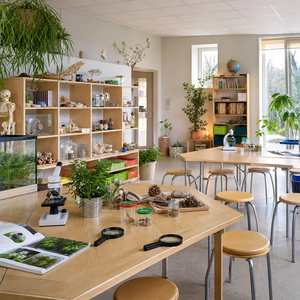 fiktiver Forscherraum