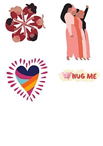 Bild von einem als Königverkleideten Mann